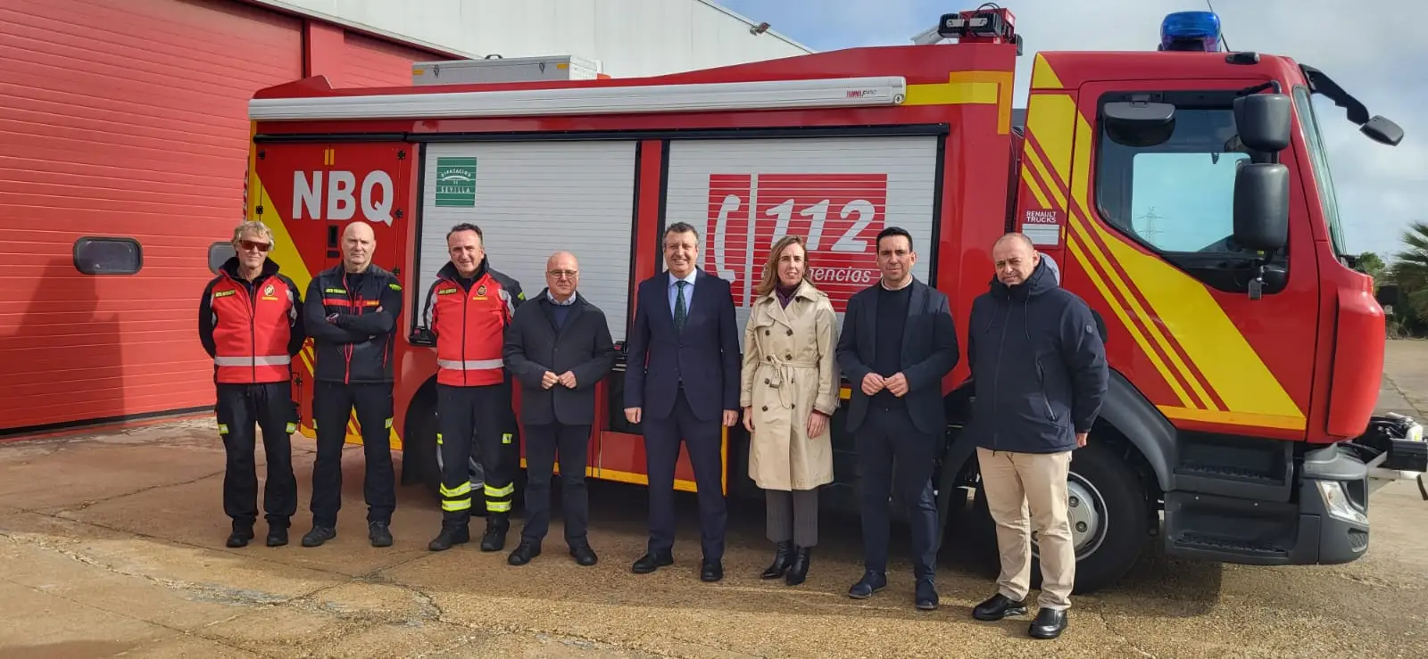 Visita de Javier Fernández al Centro Operativo de Emergencias de la Provincia de Sevilla y sede del Consorcio Provincial de Bomberos