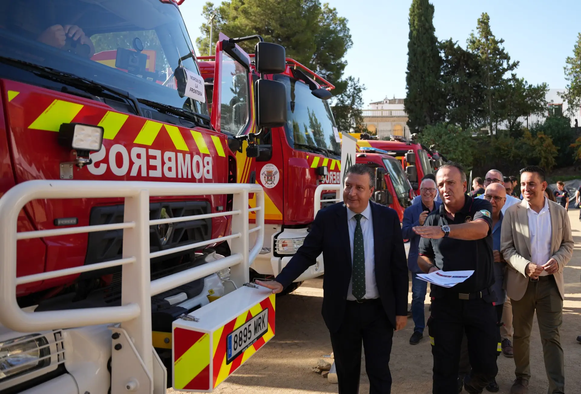 Diputación invierte más de 3 M€ en 10 nuevos vehículos de bomberos y prevé nuevas adquisiciones por valor de otros 7 M€ hasta 2026