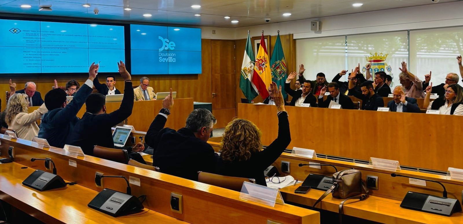 Los municipios de Estepa y Guillena se incorporan formalmente a la Junta General del Consorcio de Bomberos